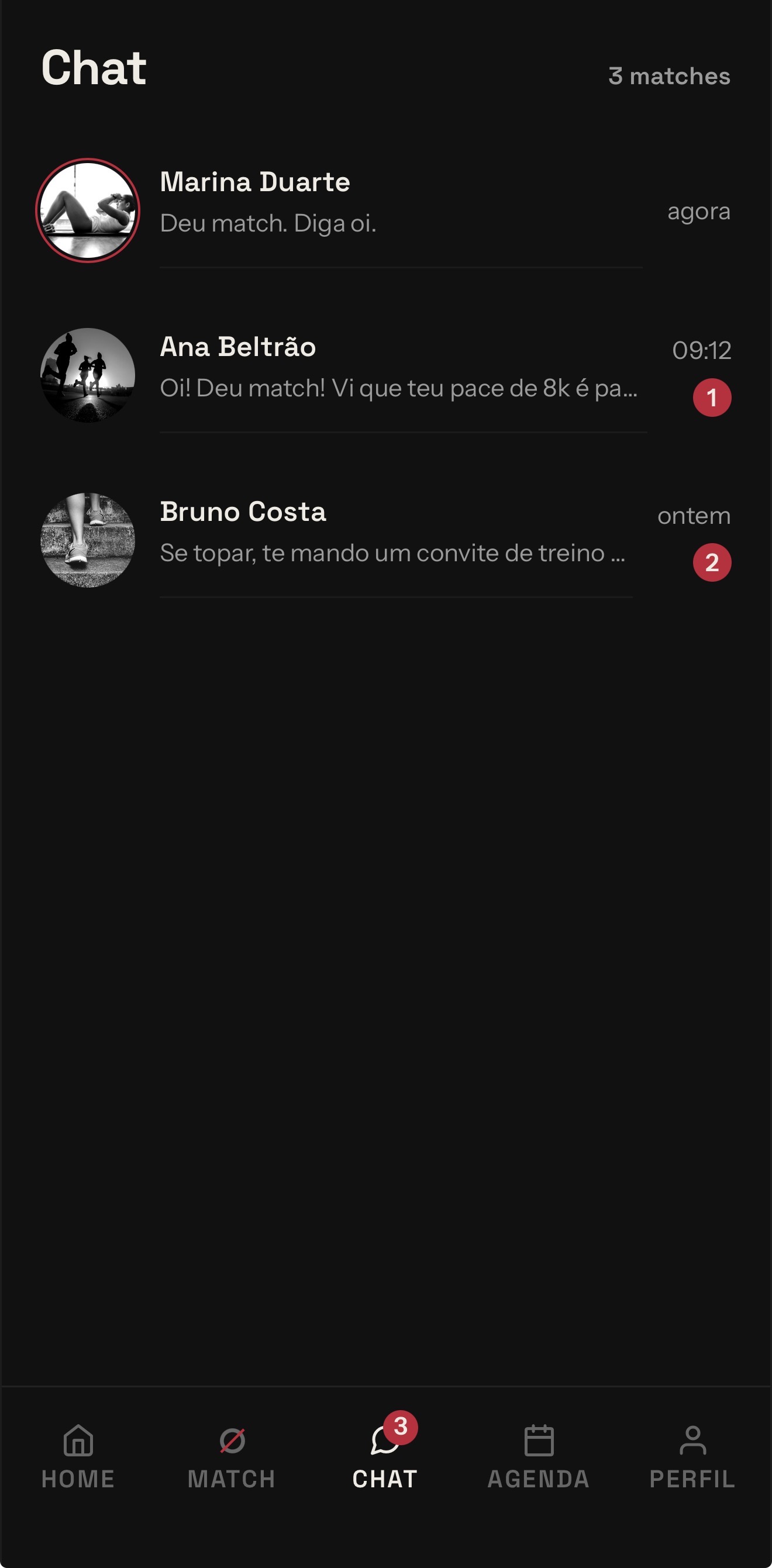 Tela Chat do RØXA